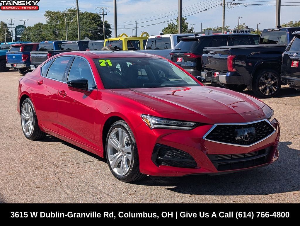 Used 2021 Acura TLX w/ Technology Package AWD/4WD 360° Tour
