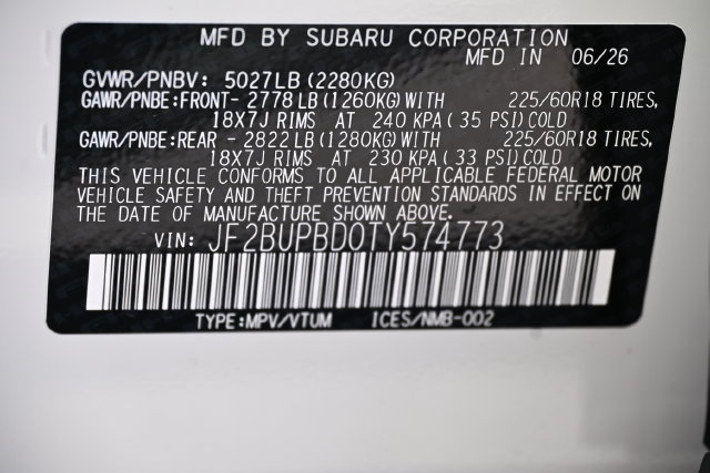 New 2026 Subaru Outback Premium AWD/4WD image 21