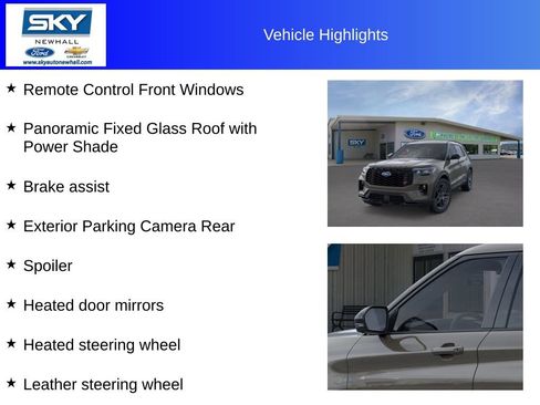 New 2026 Ford Explorer ST w/ Sun And Sound Package image 26