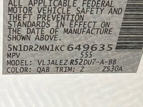 Used 2019 Nissan Pathfinder SV w/ Rock Creek Edition image 31