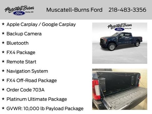 Used 2019 Ford F250 Platinum w/ Platinum Ultimate Package AWD/4WD image 7