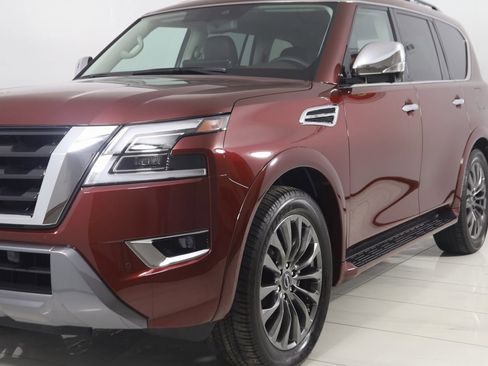 Used 2024 Nissan Armada Platinum w/ Captain's Chairs Package image 64