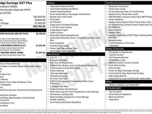 Used 2020 Dodge Durango SXT image 5