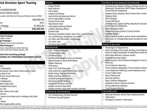Used 2025 Buick Envision Sport Touring image 15