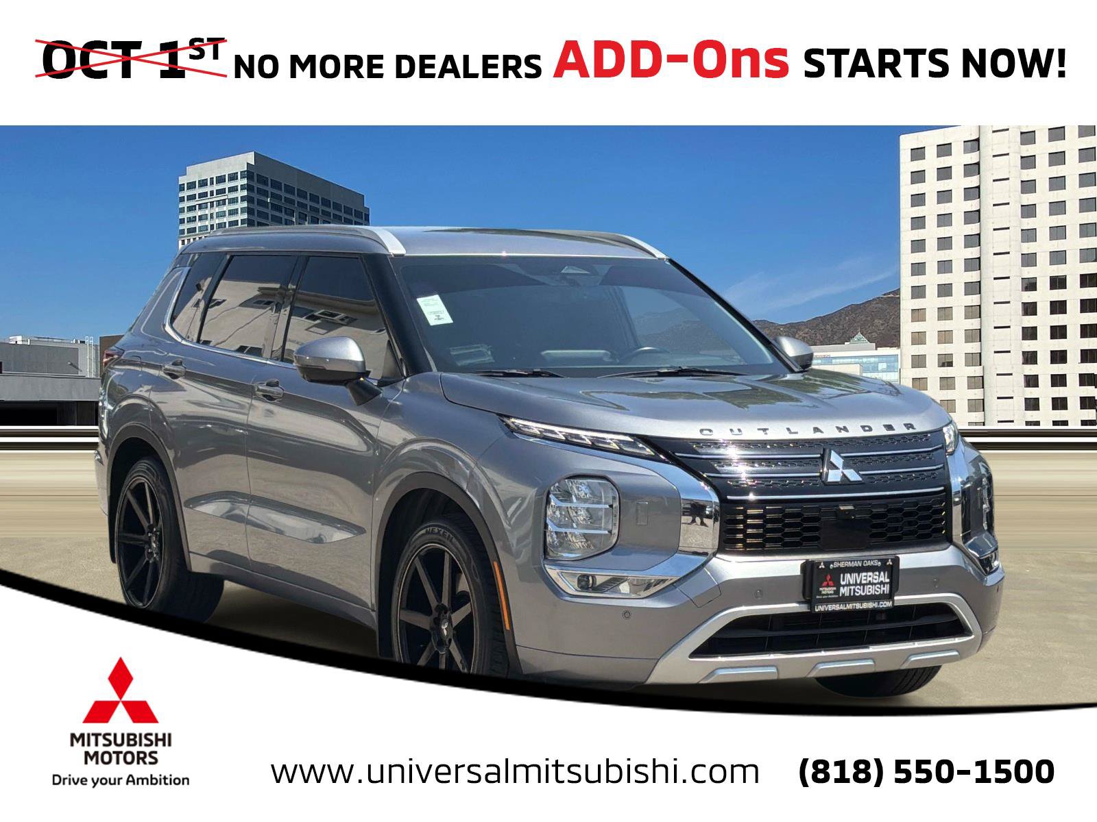 Used 2022 Mitsubishi Outlander SEL AWD/4WD image 1