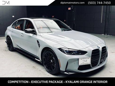 Used 2022 BMW M3 Competition w/ Executive Package AWD/4WD image 9