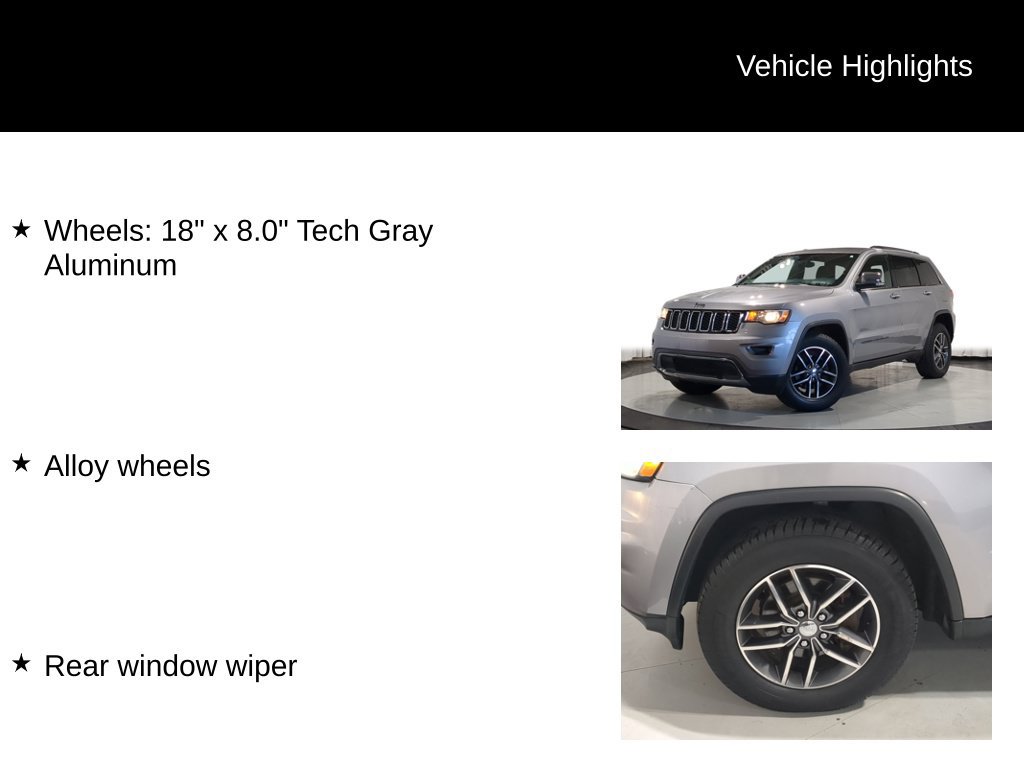 Used 2017 Jeep Grand Cherokee Limited AWD/4WD image 32