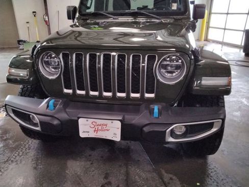 Used 2022 Jeep Wrangler Unlimited Sahara 4xe w/ Cold Weather Group image 14