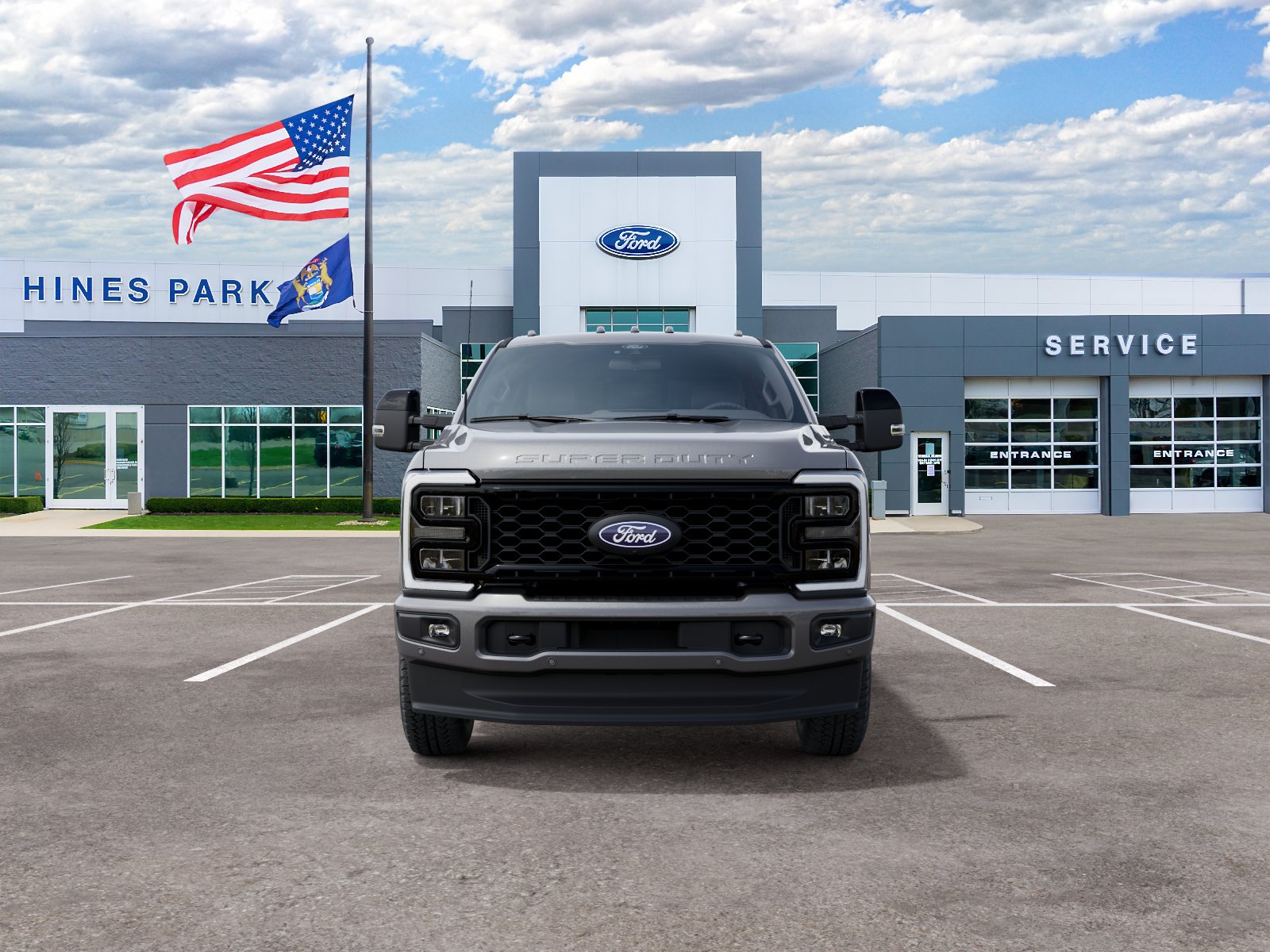 New 2027 Ford F350 Lariat w/ Black Appearance Package AWD/4WD image 3