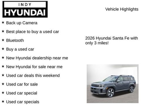 New 2026 Hyundai Santa Fe Limited AWD/4WD image 7
