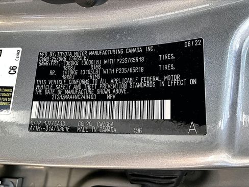 Certified 2022 Lexus RX 350 FWD w/ Premium Package image 37