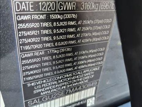 Used 2021 Land Rover Range Rover Autobiography Fifty Edition AWD/4WD image 26