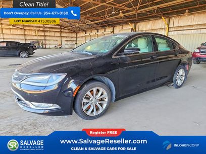 Used 2015 Chrysler 200 C w/ Navigation & Sound Group I