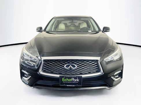 Used 2019 INFINITI Q50 Luxe w/ Essential Package (3.0T Luxe) RWD image 2