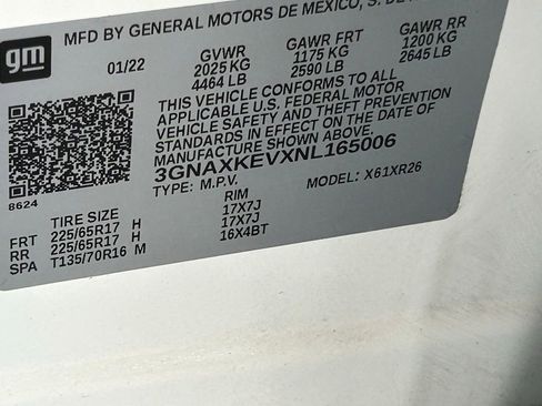 Used 2022 Chevrolet Equinox LT image 53