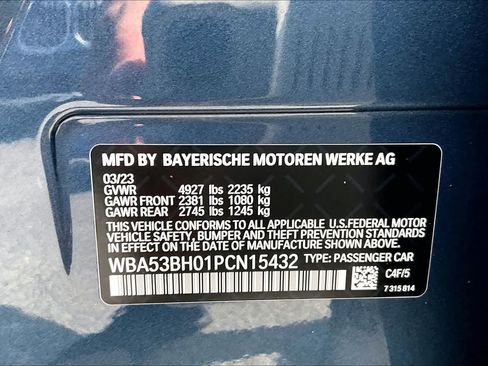 Used 2023 BMW 530i w/ Premium Package RWD image 33