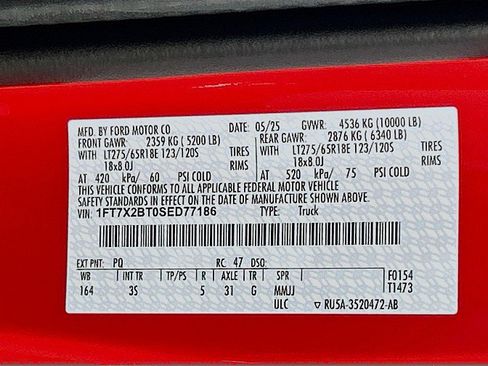 New 2025 Ford F250 XLT image 29