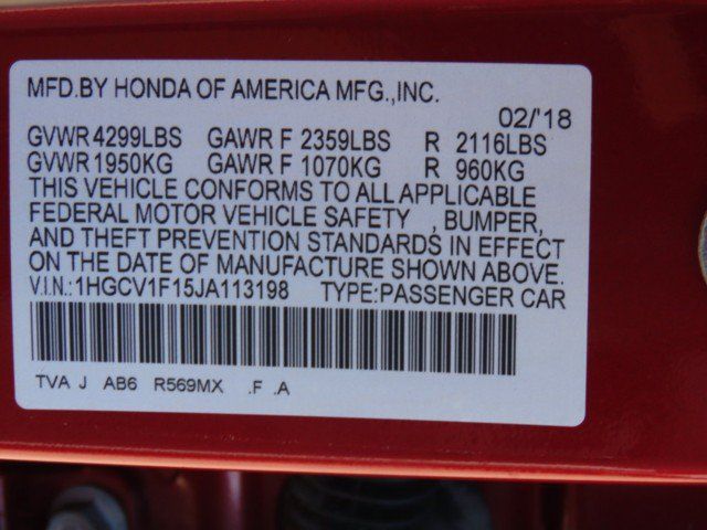 Used 2018 Honda Accord LX image 29