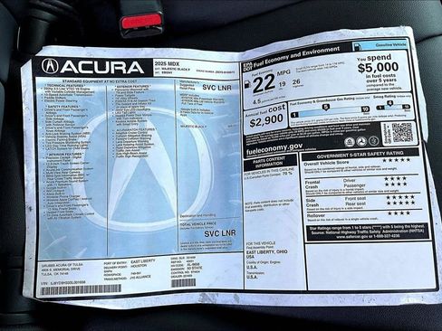 Used 2025 Acura MDX FWD image 29