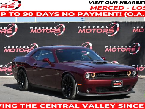 Used 2021 Dodge Challenger R/T Scat Pack w/ Shaker Package RWD image 1