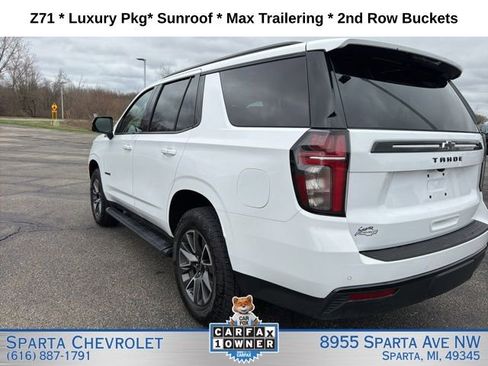 Used 2024 Chevrolet Tahoe Z71 w/ Luxury Package AWD/4WD image 5