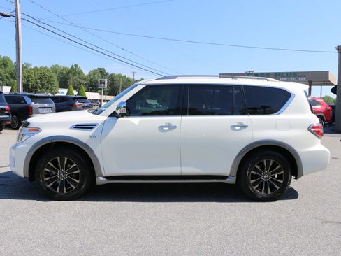 Used 2017 Nissan Armada Platinum w/ Captain Seat Package RWD image 2