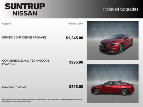 Used 2018 Chevrolet Malibu LT w/ Driver Confidence Package image 2