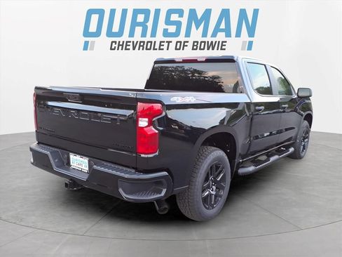 New 2026 Chevrolet Silverado 1500 Custom w/ Turbomax Blackout Package AWD/4WD image 3