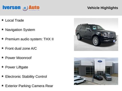 Used 2017 Lincoln Navigator Select image 2