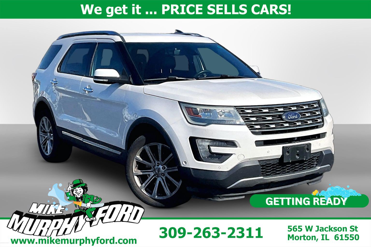 Used 2016 Ford Explorer Limited w/ Equipment Group 301A AWD/4WD image 1