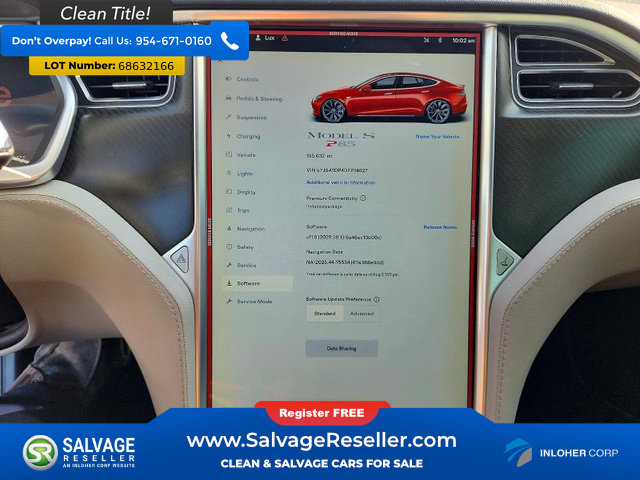 Used 2013 Tesla Model S Performance RWD image 12