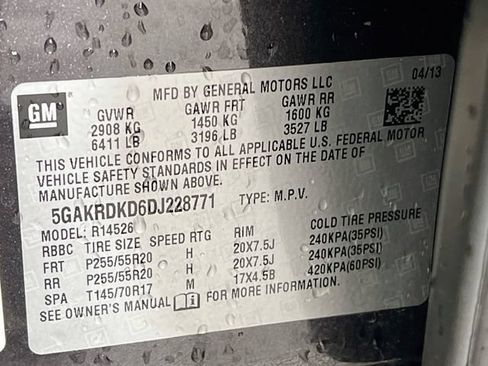 Used 2013 Buick Enclave Premium FWD image 11
