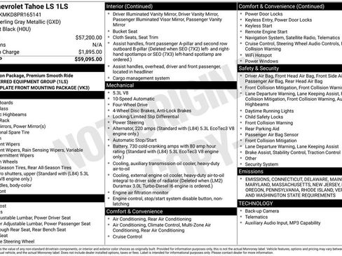 Certified 2023 Chevrolet Tahoe LS image 11
