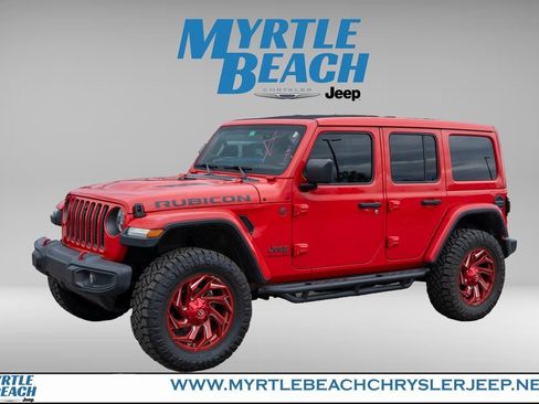Used 2023 Jeep Wrangler Unlimited Rubicon w/ LED Lighting Group image 2