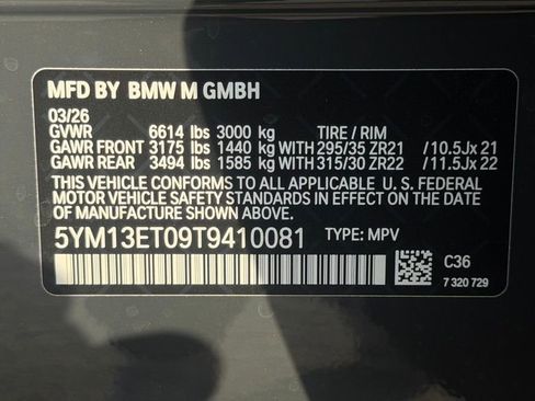 New 2026 BMW X5 M Competition image 21
