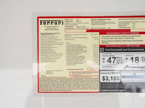 Used 2025 Ferrari 296 GTB RWD image 78