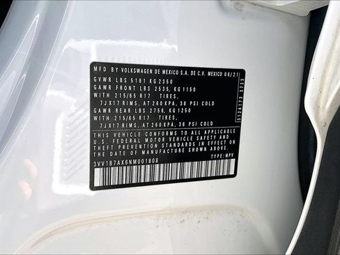 Used 2022 Volkswagen Tiguan S FWD image 33