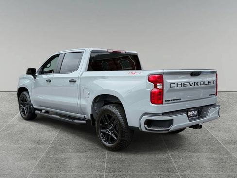 Used 2024 Chevrolet Silverado 1500 Custom w/ Turbomax Blackout Package AWD/4WD image 12