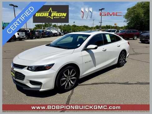 Certified 2018 Chevrolet Malibu LT w/ Leather Package FWD image 1