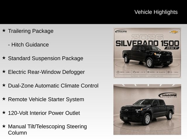Used 2026 Chevrolet Silverado 1500 RST AWD/4WD image 15