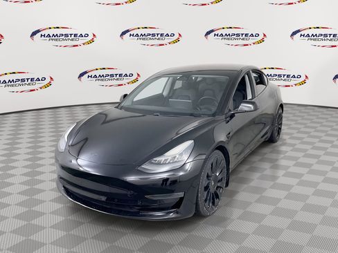 Used 2019 Tesla Model 3 Long Range AWD/4WD image 1