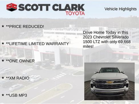 Used 2023 Chevrolet Silverado 1500 LTZ w/ LTZ Premium Package AWD/4WD image 13