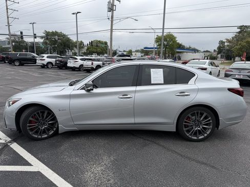 Used 2020 INFINITI Q50 Red Sport 400 w/ Proactive Package AWD/4WD image 3