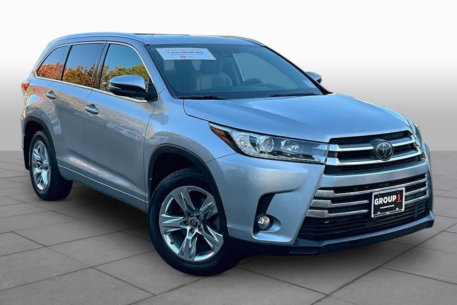 Certified 2018 Toyota Highlander Limited AWD/4WD image 2