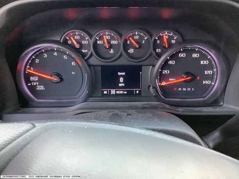 Used 2023 Chevrolet Silverado 1500 Custom w/ LPO, Dark Essentials Package AWD/4WD image 13