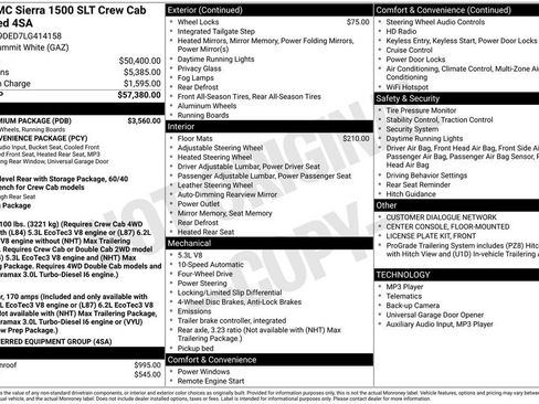 Used 2020 GMC Sierra 1500 SLT w/ SLT Premium Package image 42