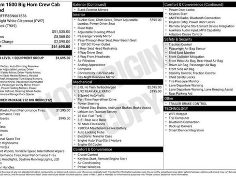 Used 2025 RAM 1500 Big Horn AWD/4WD image 33