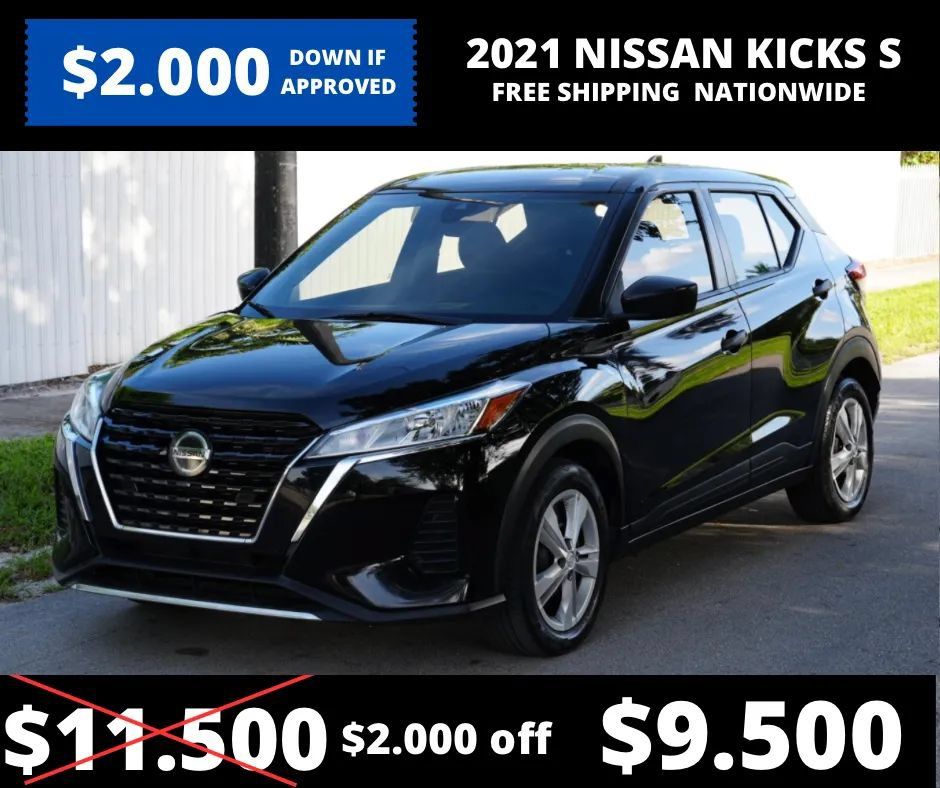 Used 2021 Nissan Kicks S FWD image 1