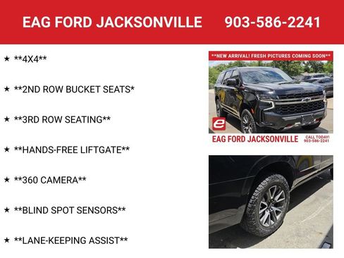 Used 2022 Chevrolet Tahoe Z71 w/ Z71 Off-Road Package AWD/4WD image 8