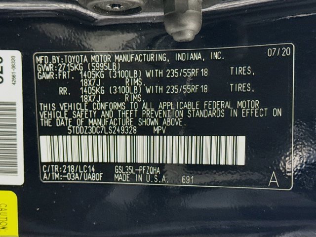 Used 2020 Toyota Sienna XLE w/ XLE Navigation Package AWD/4WD image 39